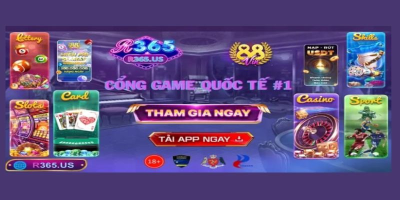 Thông tin tổng quan về cổng game R365